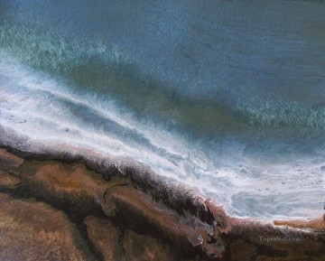 Seascape Painting - confluence abstract seascape